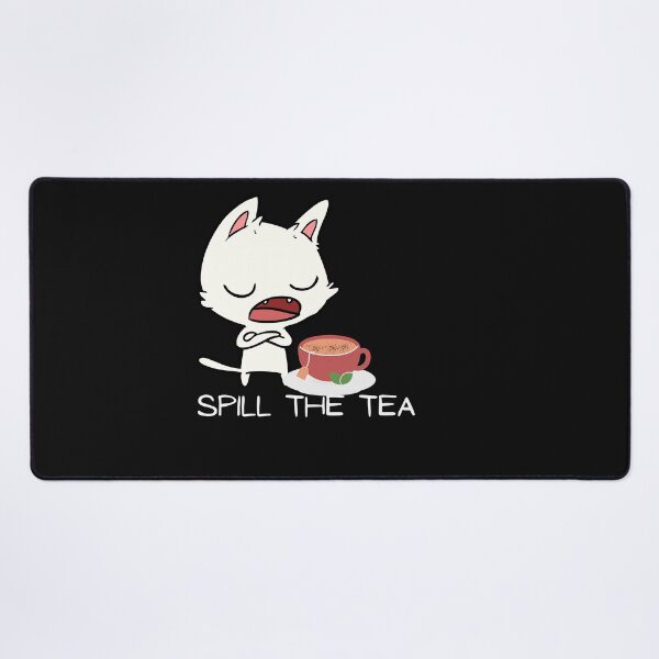 Item preview, Goat Kid Spill the Tea and tell it all let's talk, tell me everything, let's chat, spill it, gossip designed and sold by tranquilbeach.