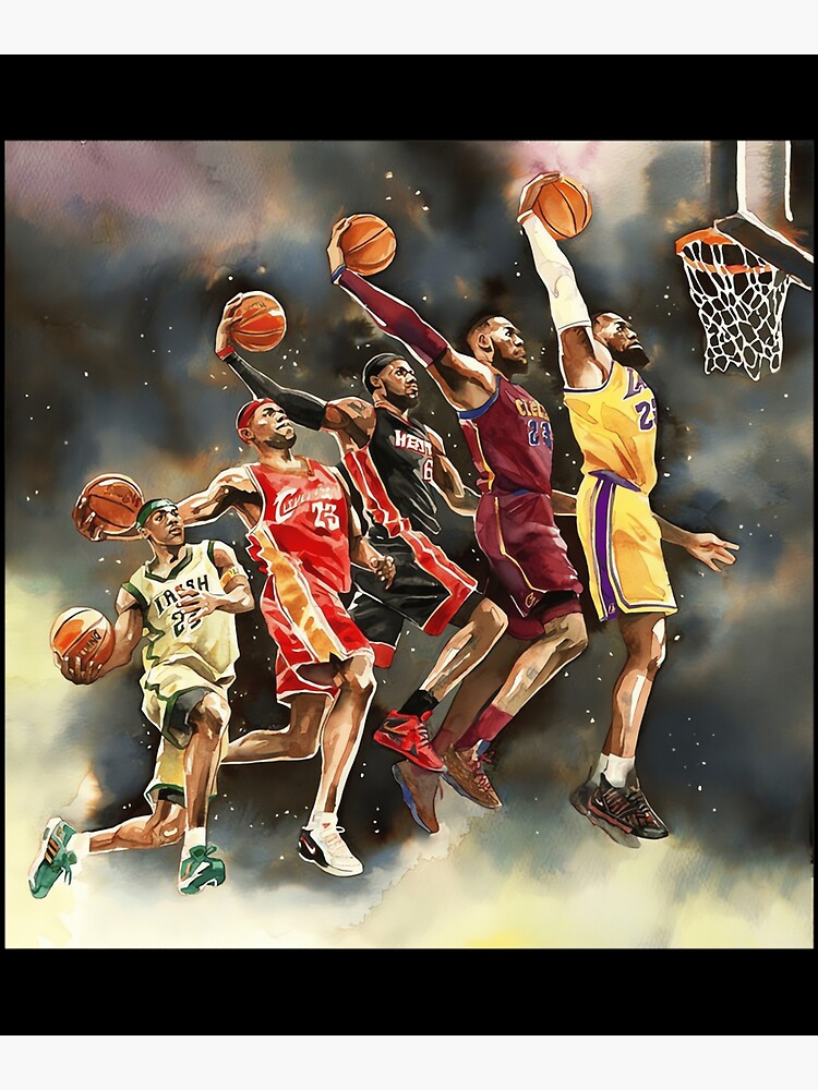 lebron james poster dunk