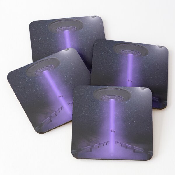 Item preview, Alien UFO at Night designed and sold by MattsVisuals.