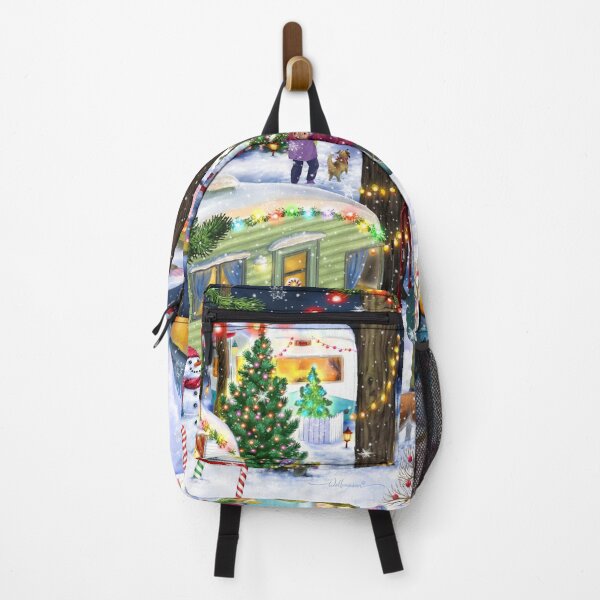 Item preview, Retro Christmas Camping designed and sold by Halcyon-Studio.