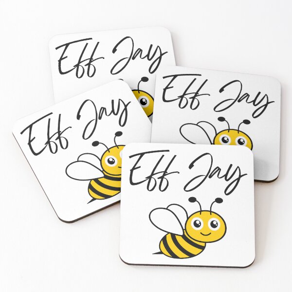 Item preview, Eff Jay Bee designed and sold by ShopSVGStyles.