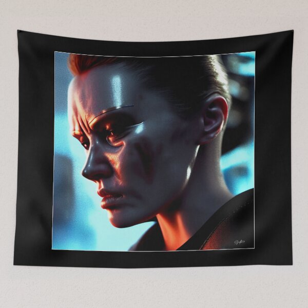 Item preview, TERMINATION GIRL #002 (FRAMED) designed and sold by RICK-TURNER.