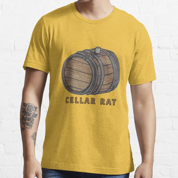 Cellar Rat Essential T-Shirt for Sale by janraydesigns