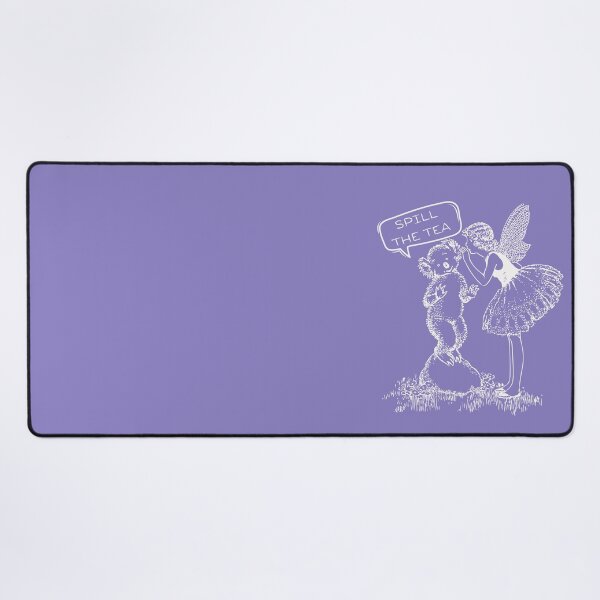 Item preview, Koala and Fairy Spill the Tea and tell it all let's talk, tell me everything, let's chat, spill it, gossip designed and sold by tranquilbeach.