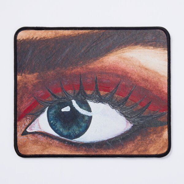 Item preview, Stunning rose eye makeup look painted in watercolour designed and sold by Chantellearts.