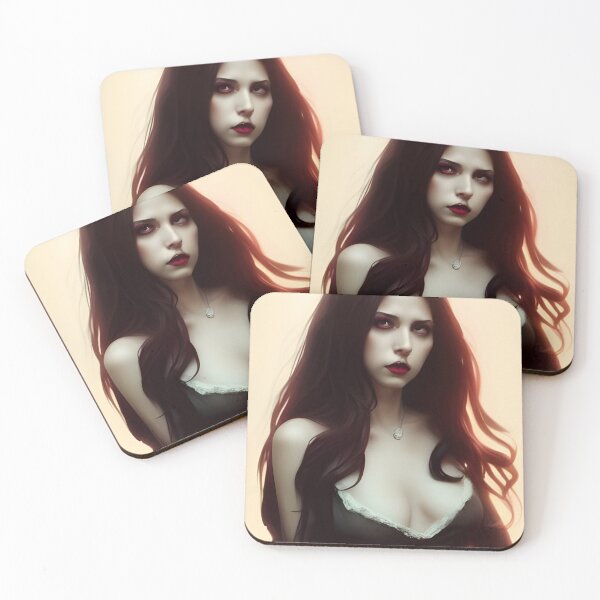 Item preview, Sexy Vampire Lady Alluring Seductress Beautiful Artwork designed and sold by Eliteijr.