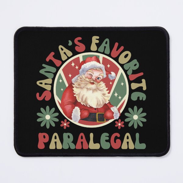 Item preview, santas favorite paralegal designed and sold by Hey-Nice-Shirt.
