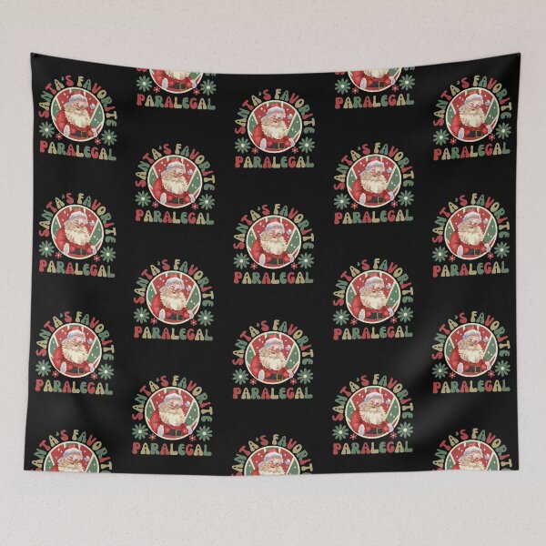 Item preview, santas favorite paralegal designed and sold by Hey-Nice-Shirt.