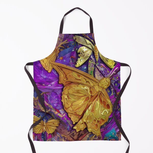 Item preview, Metallic Butterflies African Print - Watercolor and ink designed and sold by fruitfulskye.