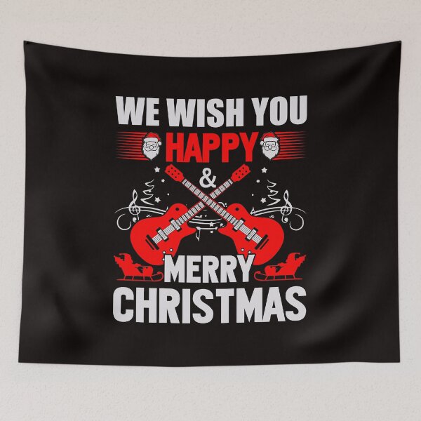 Item preview, We Wish You Happy Christmas Guitars Version designed and sold by netdota.