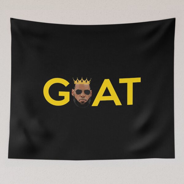 Item preview, Lebron James Gift Goat  Lakers Championship  designed and sold by ghiyasalixoni.