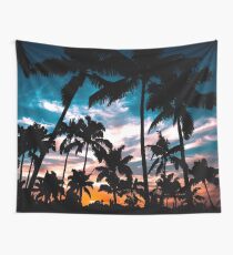 Palmen Sommertraum Wandbehang