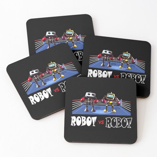 Item preview, ROBOT vs ROBOT, Boxing Robots, Boxers, Robotics, Funny, Artificial Intelligence designed and sold by classic car craze.