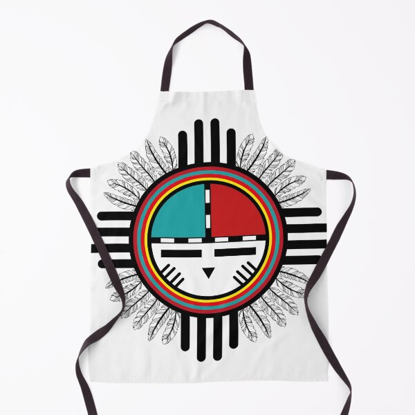 Item preview, Zuni Sun Black Fetish Trilogy of Terror Sunface Hopi Kachina Native American designed and sold by bensemoum.