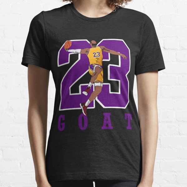 LeBron James Mirror Goat LA Lakers T-Shirt – Teepital – Everyday