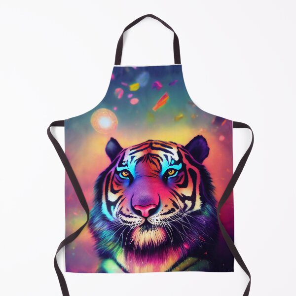 Item preview, Tiger in a frenzy of colour designed and sold by MAV-Arts.