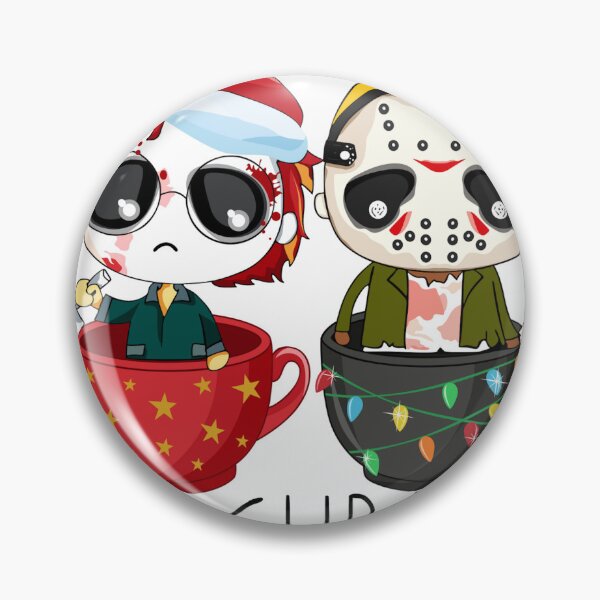 Item preview, Scary Christmas Chibi Horror Characters designed and sold by OrnamentallyYou.