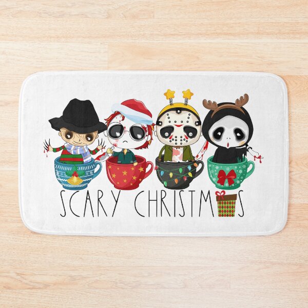 Item preview, Scary Christmas Chibi Horror Characters designed and sold by OrnamentallyYou.