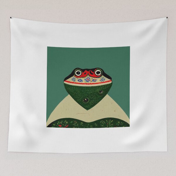 Item preview, frog in the Gothic style-Frog cute frog -Gift For Frog Lover designed and sold by hassendz.