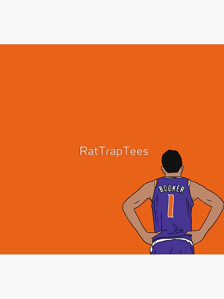 Devin Booker Back-To Pullover Hoodie for Sale by RatTrapTees