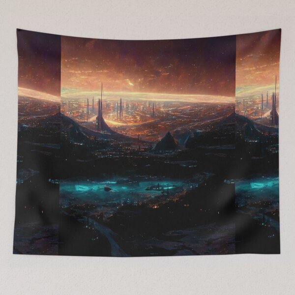 Artikelvorschau, Planet Warz - Volcada - Galada City "Planet Lightda" entworfen und verkauft von Brazz Official.