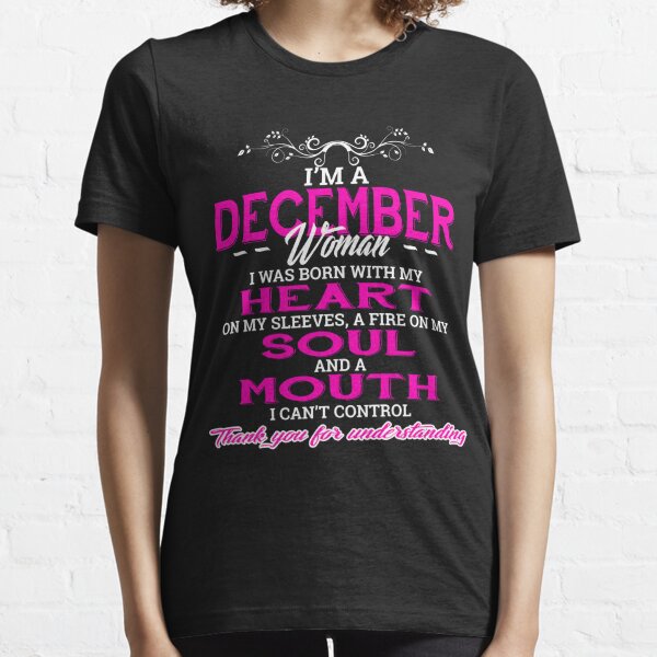 birthday shirts for december