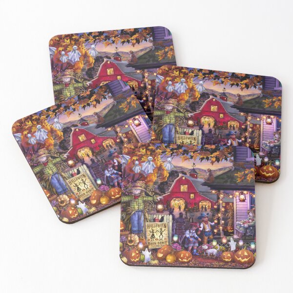 Item preview, Halloween Country Barn Dance designed and sold by Halcyon-Studio.
