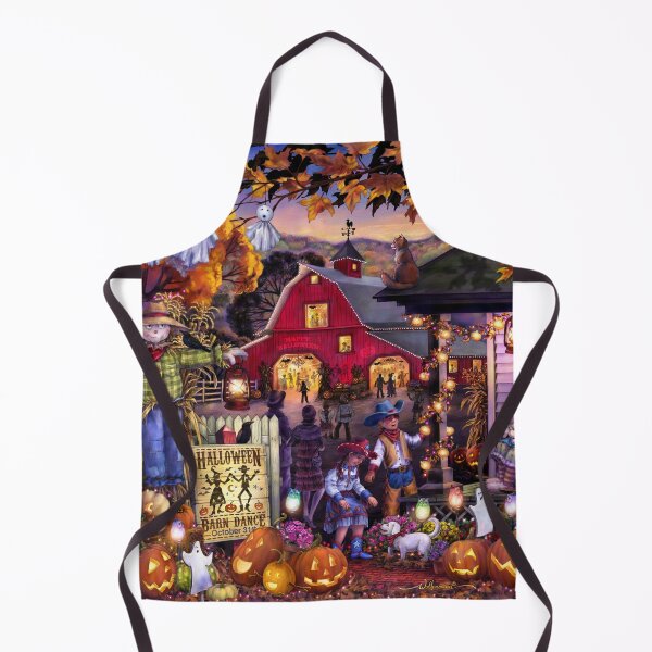 Item preview, Halloween Country Barn Dance designed and sold by Halcyon-Studio.