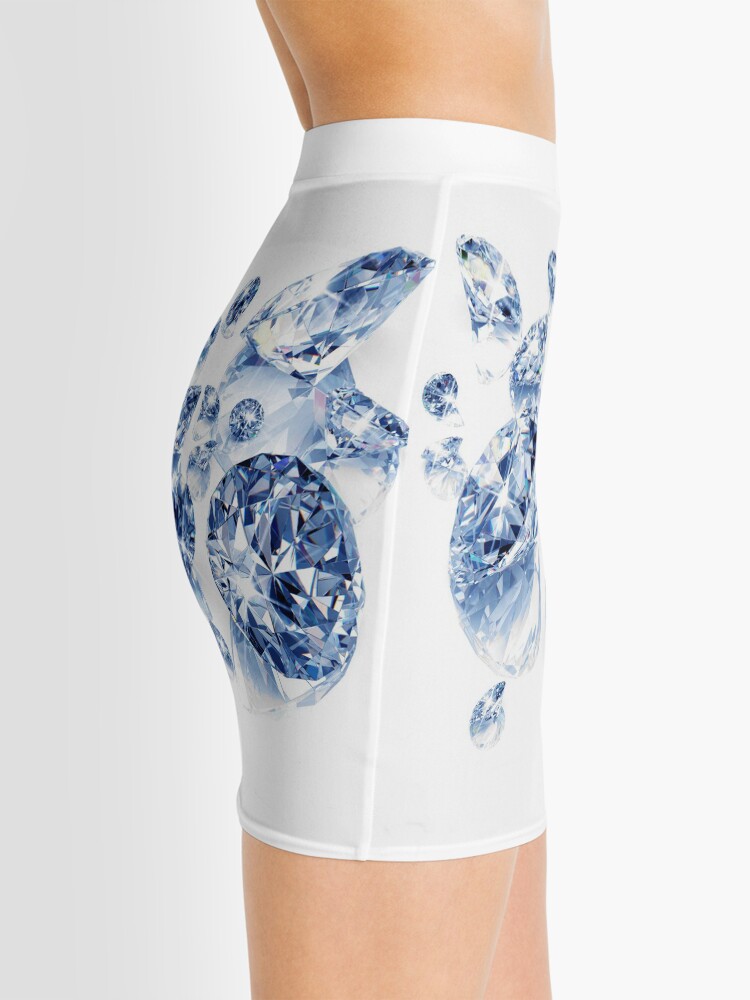 Alternate view of Diamond pulling image..."The Secret" If you see again and again, you can get it. Mini Skirt