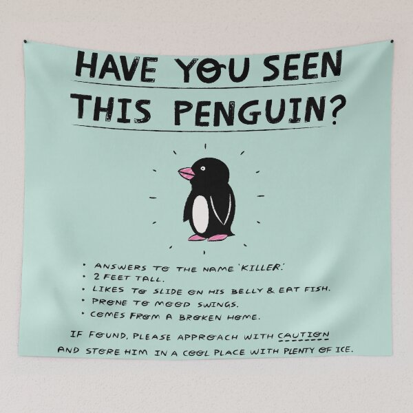 Item preview, Have You Seen This Penguin? designed and sold by Oliver Lake.
