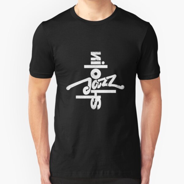 SHAOLIN JAZZ - Compass en Blanco Slim Fit T-Shirt
