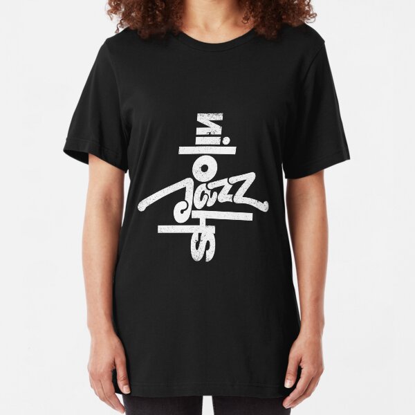 SHAOLIN JAZZ - Compass en Blanco Slim Fit T-Shirt