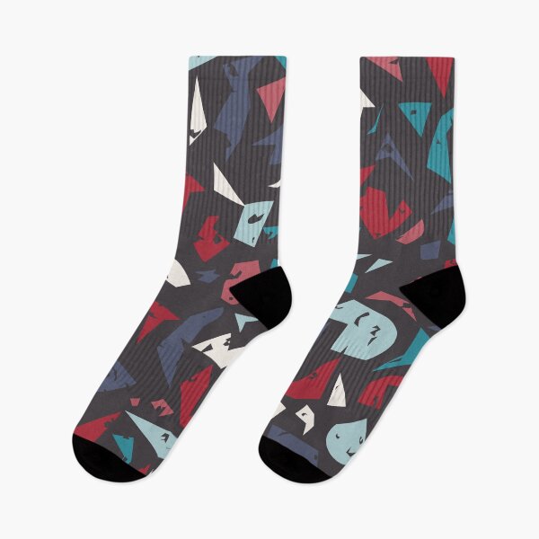 Item preview, Terrazzo style in turquoise, berry pink and blue - AFP22-03-ai designed and sold by FrancesPoff.