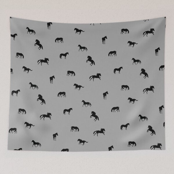 Item preview, Frolicking Herd of Horses designed and sold by tinaschofield.