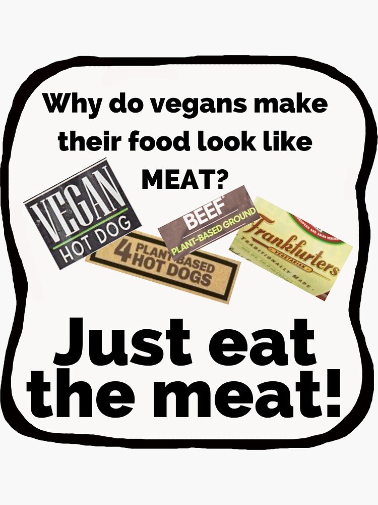 "Meat Eaters Will Rule The World, Be a Carnivore" Sticker for Sale by