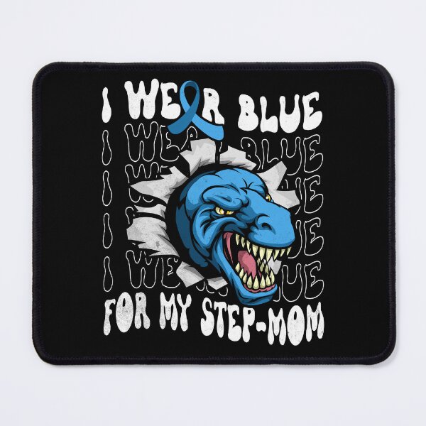 Item preview, Groovy I Wear Blue for My Stepmom Dinosaur Diabetes Awareness designed and sold by Zulfiqqar.