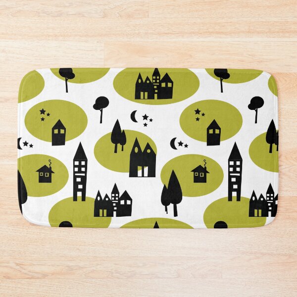 Item preview, Little Houses Under the Moonlight designed and sold by BeccaJaneDesign.