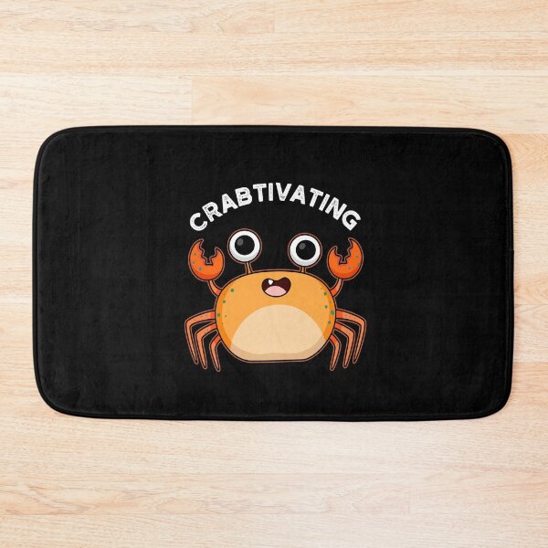 Item preview, Crabtivating Funny Crab Puns (Dark BG) designed and sold by punnybone.