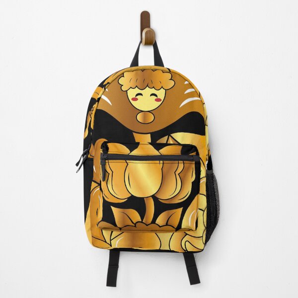 Item preview, Golden Lotus and Yuanbao, Flower Leaf and Seeds Full Print in Black designed and sold by Moyanana.