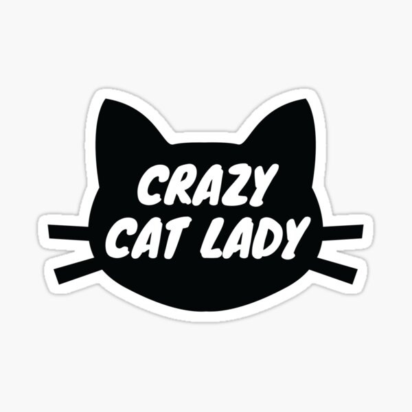 Item preview, Crazy Cat Lady Shirt - THE T-Shirt For Cat Ladies designed and sold by NativOrganics.