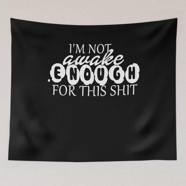 Item preview, I'm Not Awake Enough designed and sold by mayohattang.