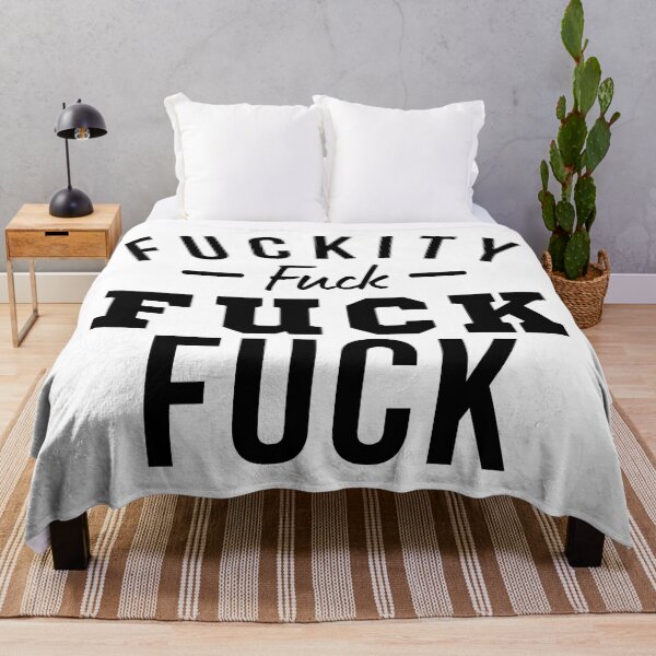 Item preview, Funny Sweary NSFW Rude Inappropriate Design. Fuckity Fuck Fuck Fuck designed and sold by That Cheeky Tee.