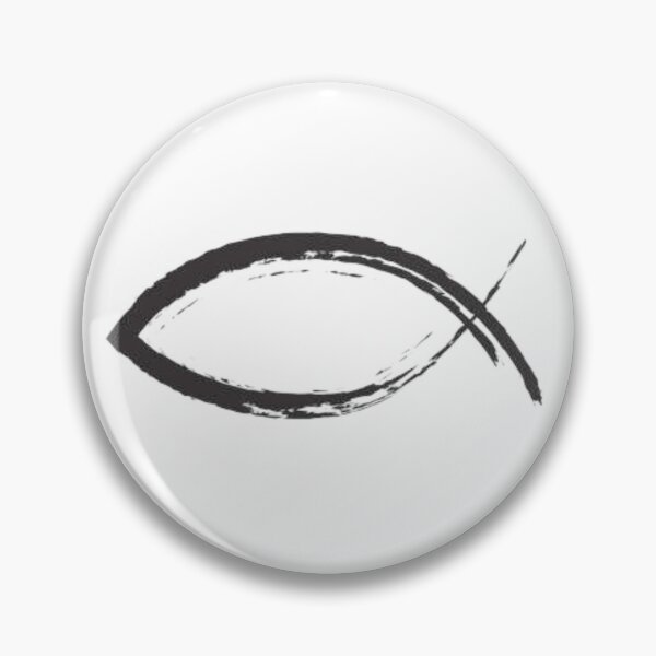 Item preview, Ichthys Brushstroke designed and sold by CWest-Designs.