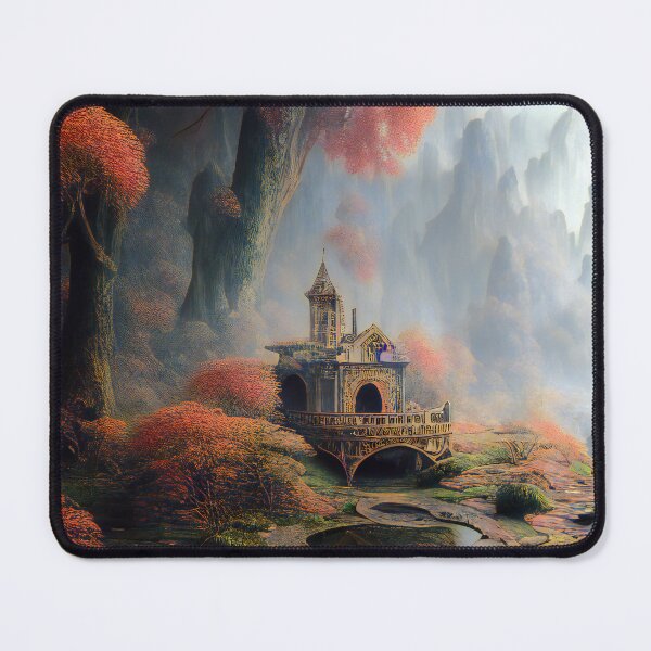 Item preview, Autumn Landscape, Sanctuary in a Fantasy World designed and sold by Itaya Art.