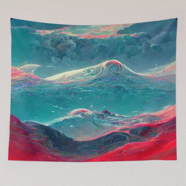 Item preview, Data Deluge - Mountain Stripes designed and sold by Staibshine.