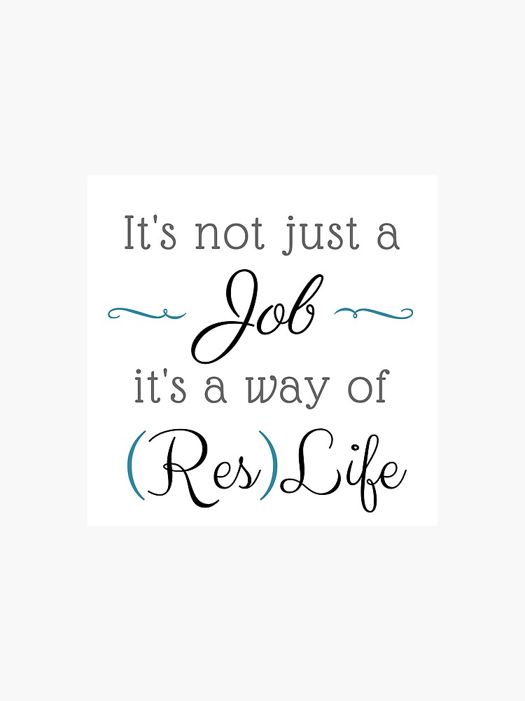 It's a Way of (Res)Life by amfreed21