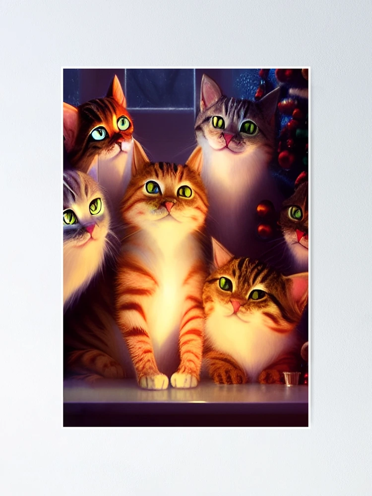 Thumbnail 1 of 3, Poster, Hoofsteps On The Rooftop designed and sold by TiltedCode.