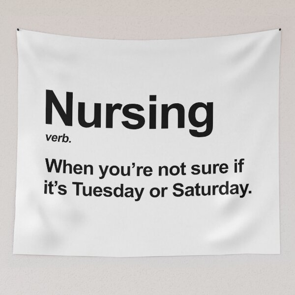 Item preview, Funny Nursing Definition Nurse Appreciation Humor designed and sold by allysmar.