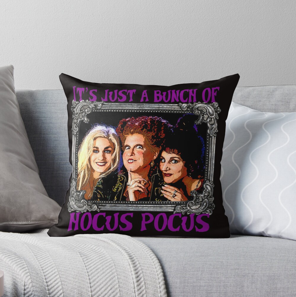 "Sanderson Sisters - Hocus Pocus" Throw Pillow by Lunacat83 | Redbubble