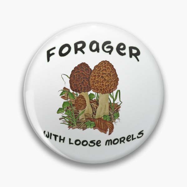 Item preview, Forager With Loose Morels designed and sold by thegayfunguy.